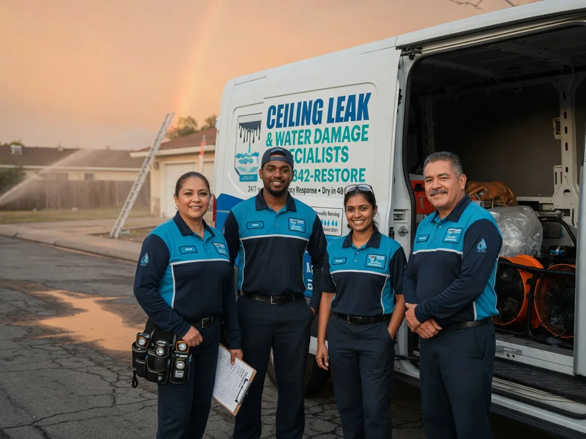 Ceiling Leak Cleanup company in Fairview, OH