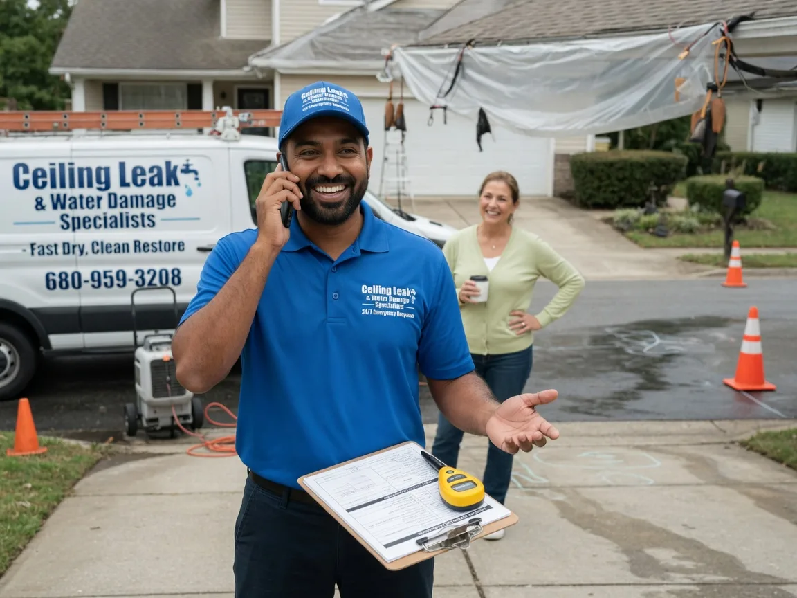 Ceiling Leak Cleanup Fairview, OH FAQs